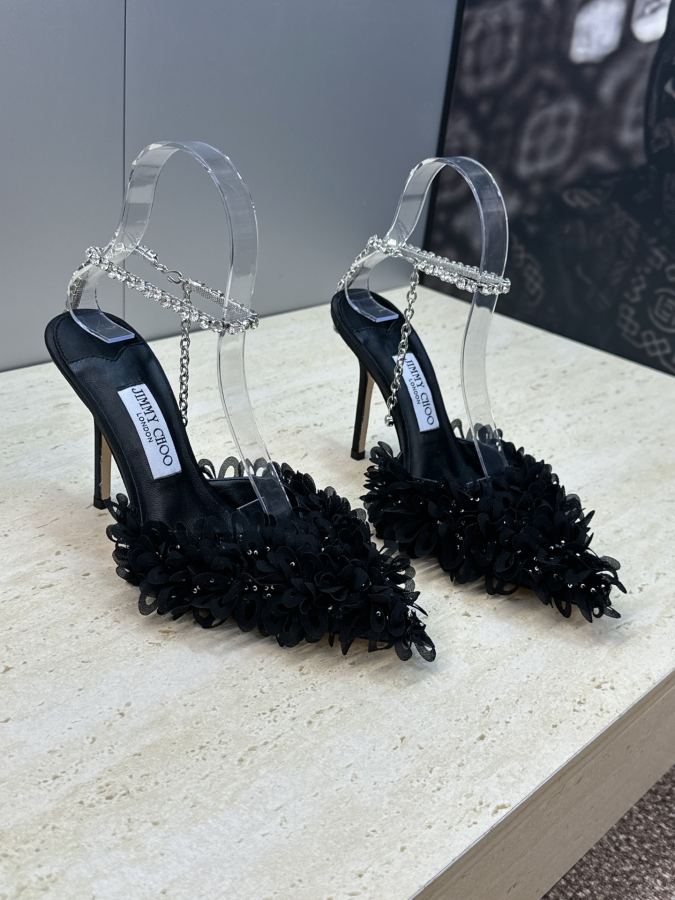 JIMMY women's shoes Jimmy Choo a825-7 JC logo — 1:1 Replica