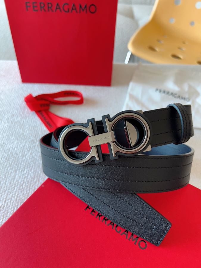 Cinto Ferragamo Novo Ferragamo Gancio 35mm — photo 2