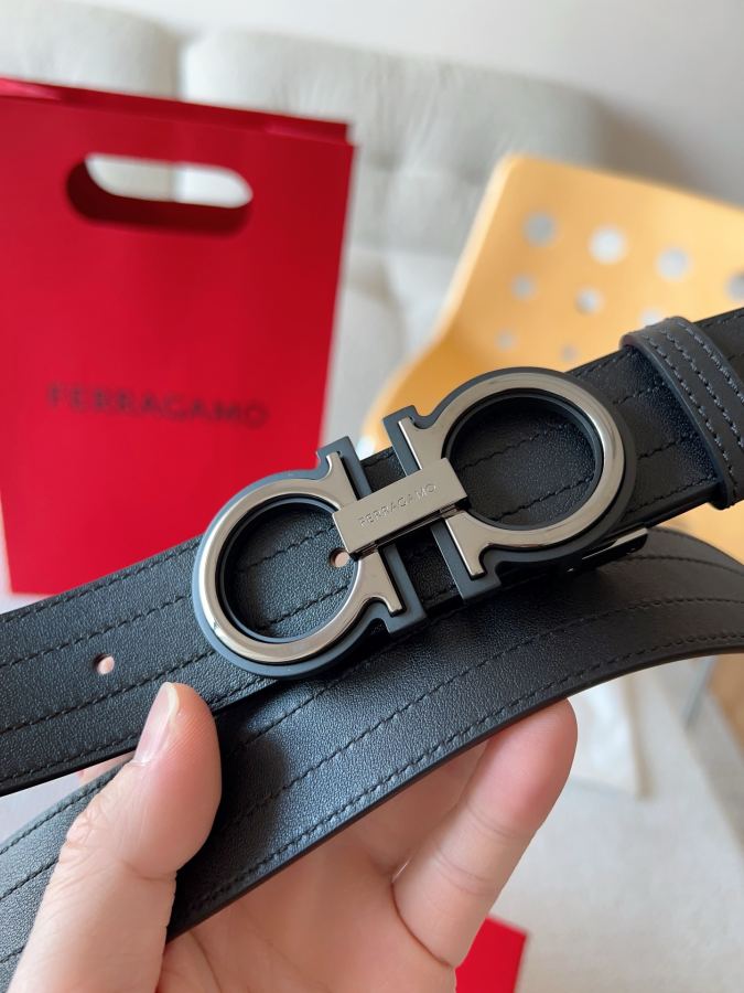Cinto Ferragamo Novo Ferragamo Gancio 35mm — photo 3
