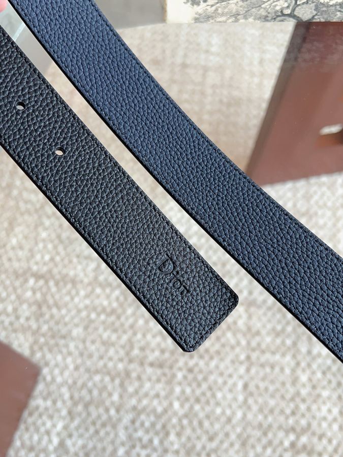 Dior belt men's casual belt series. The simple metal "CD" logo expresses fashionable style; it is — AAA Quality Replica — photo 8