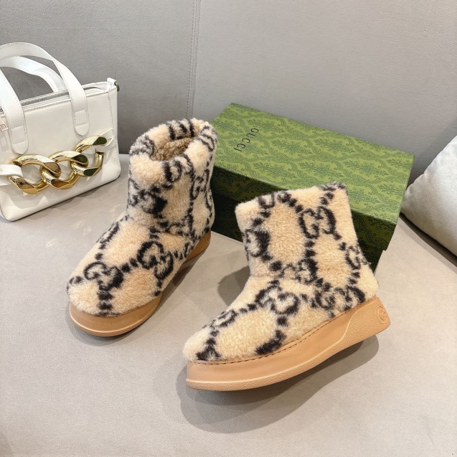Maison margiela women's shoes Hot Style New Merino Wool Women’s Boots Snow Boots — 1:1 Replica — photo 2