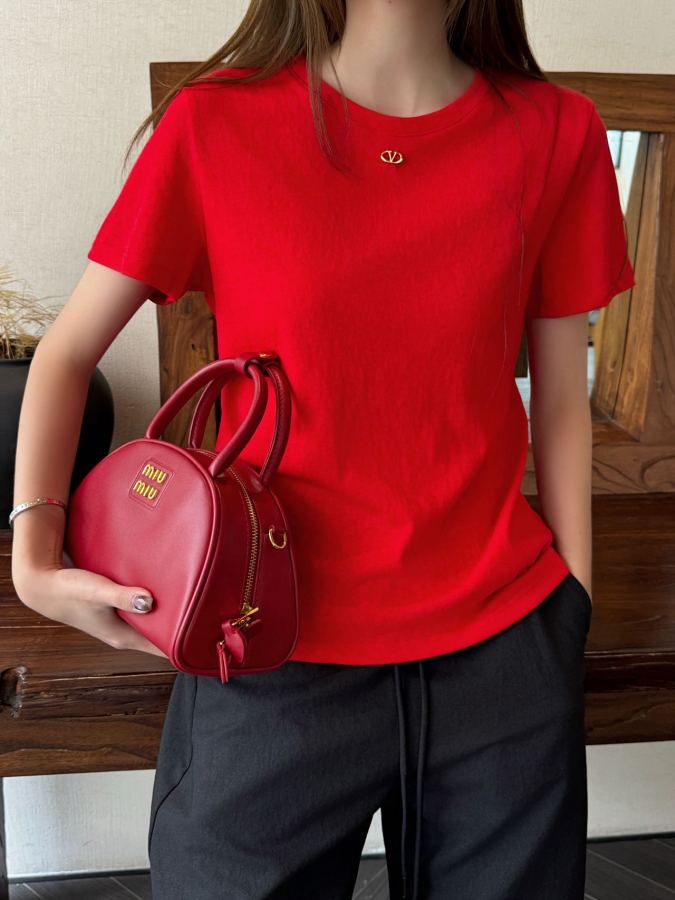 Valentino Women VALENTIN* *2026 New T + Logo OK SML — Premium Replica — photo 2