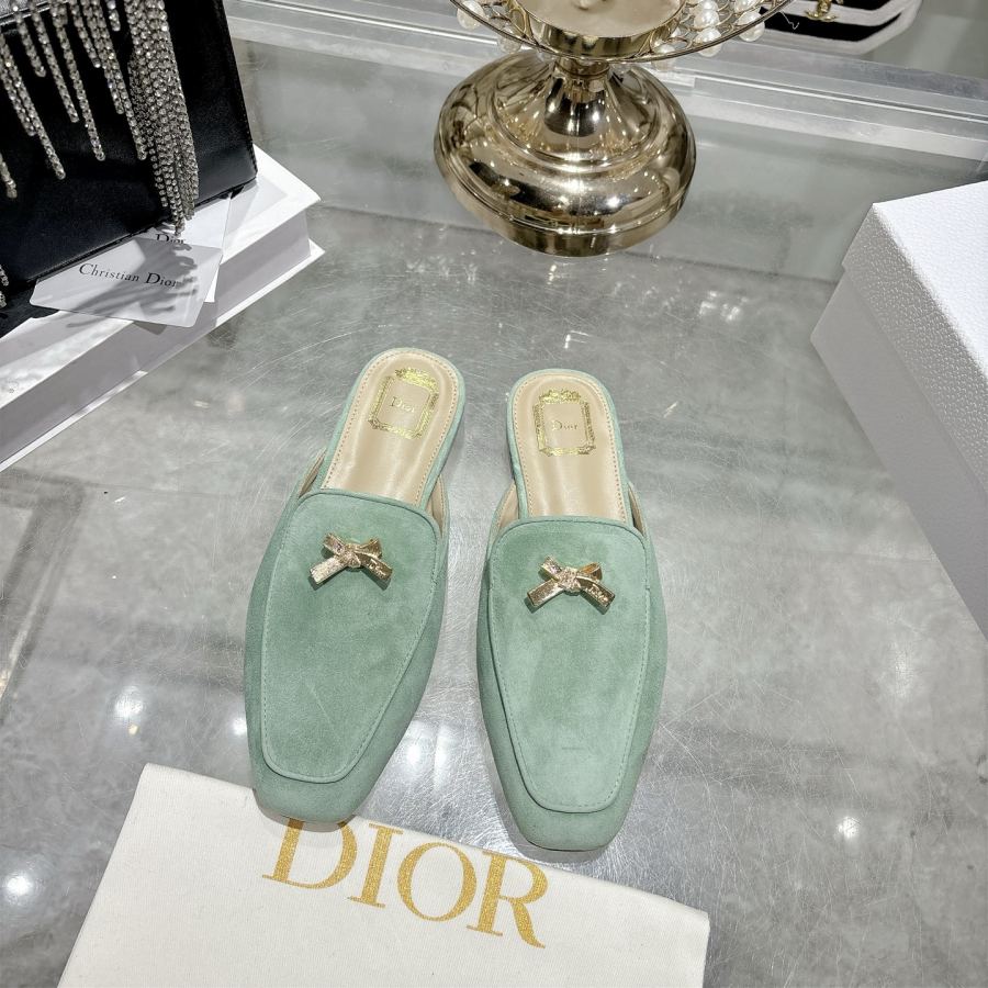 Dior women's shoes New Dior D-Baby Bow CD — AAA Quality Replica