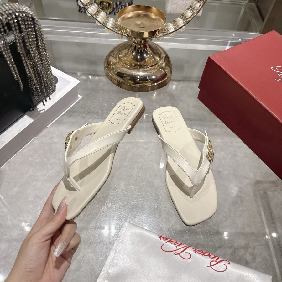 RV women's shoes Factory New RV flip-flops are suitable for shopping and leisure, versatile and fashi — AAA Quality Replica — photo 3