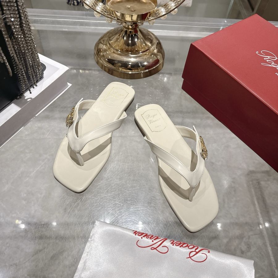 RV women's shoes Factory New RV flip-flops are suitable for shopping and leisure, versatile and fashi — AAA Quality Replica — photo 2