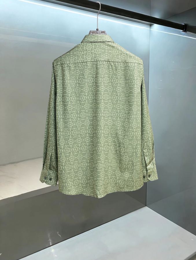 GVC men GV Givenchy 26ss latest autumn essential men's shirt, custom-made mercerized fabric, — Premium Replica — photo 3