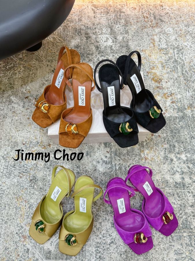 JIMMY women's shoes 𝑱𝒊𝒎𝒎𝒚 𝑪𝒉𝒐𝒐 𝟐𝟔𝒇𝒘 Available in four colors — 1:1 Replica For Sale