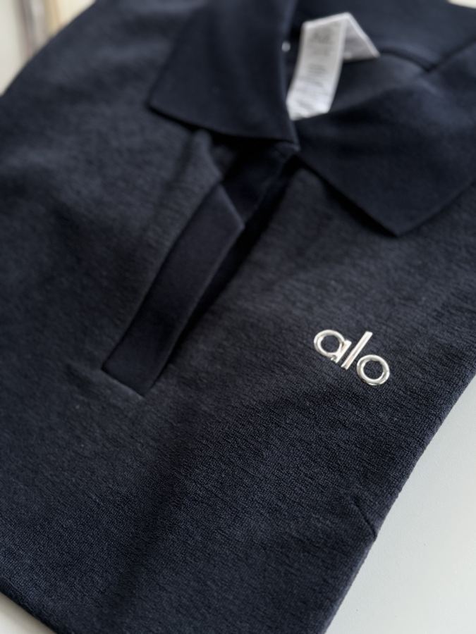 Alo T-shirt Aloyoga polo t — Premium Replica — photo 9