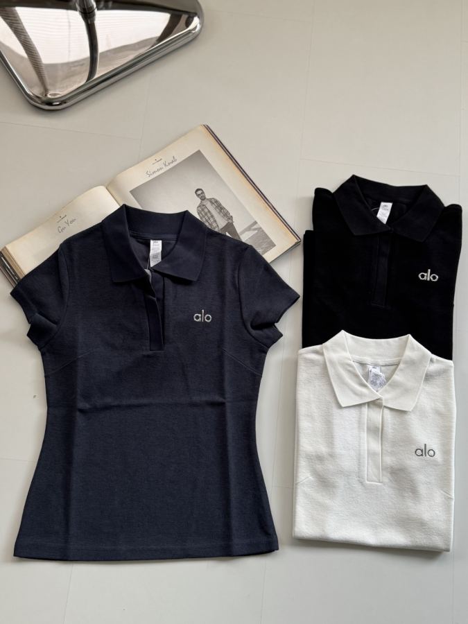 Alo T-shirt Aloyoga polo t — Premium Replica — photo 5