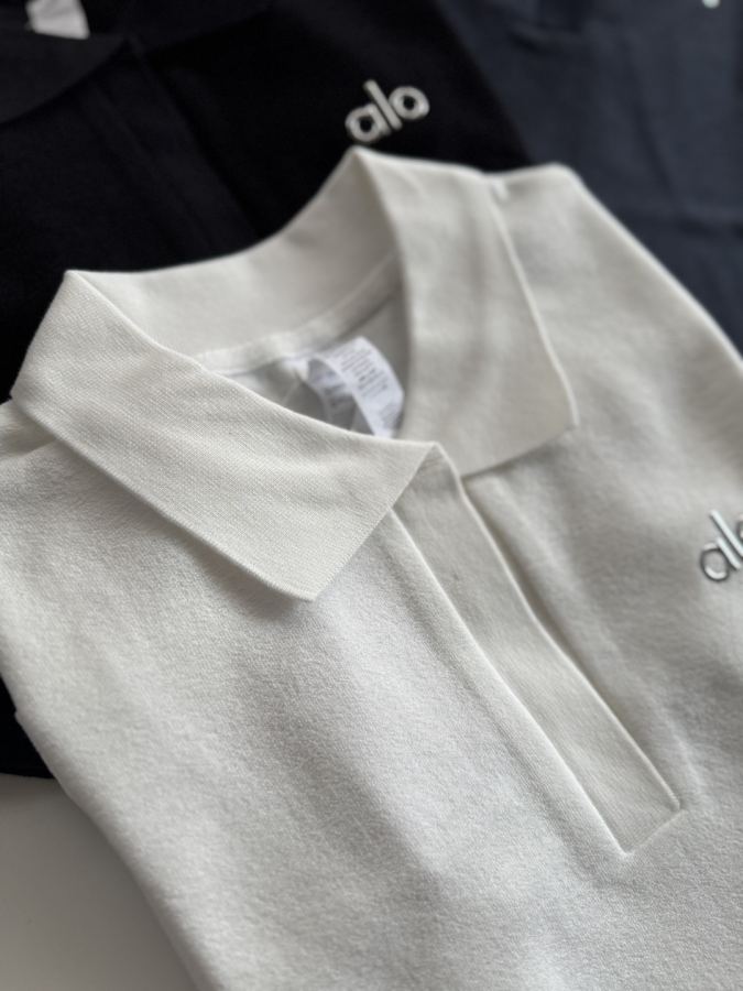 Alo T-shirt Aloyoga polo t — Premium Replica — photo 6
