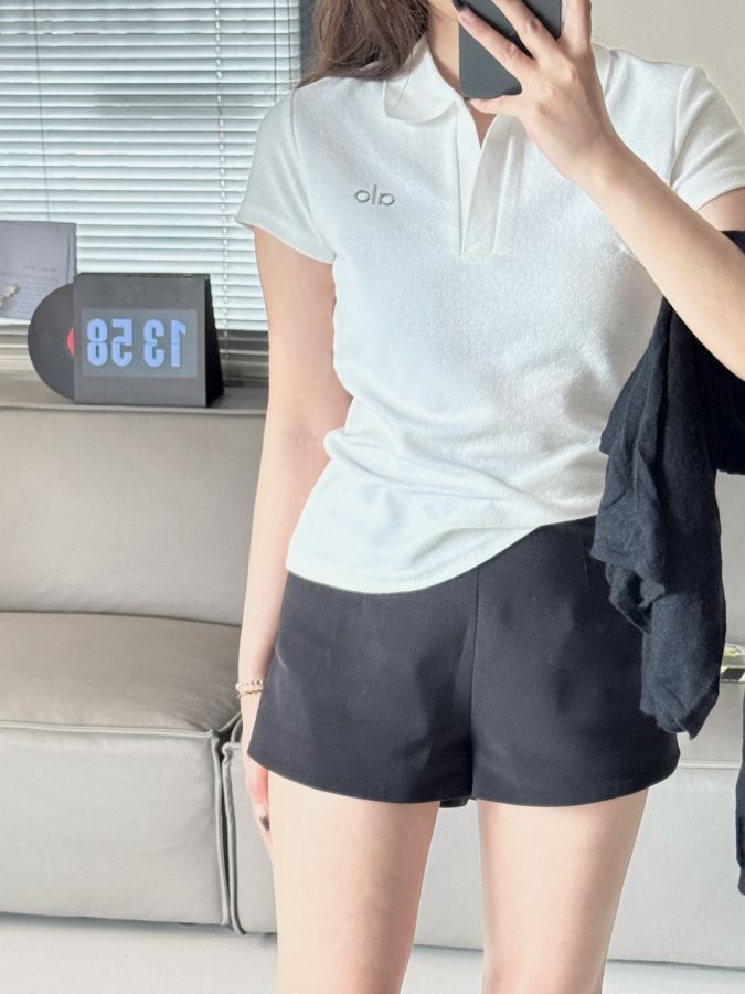 Alo T-shirt Aloyoga Women's polo t — 1:1 Replica — photo 5