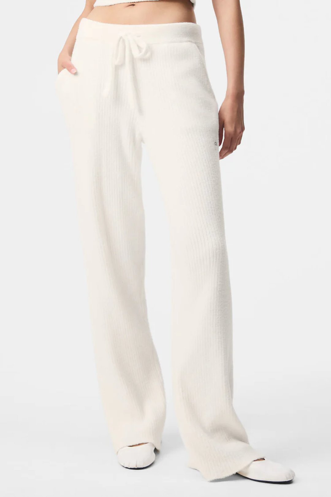Alo Leggings alo | Plüschhose mit Drapierung — photo 2