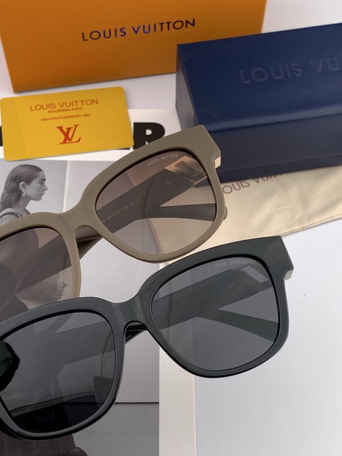 LV glasses LV large-frame sunglasses have a classic square frame design, regardless of your face — Premium Replica — photo 7