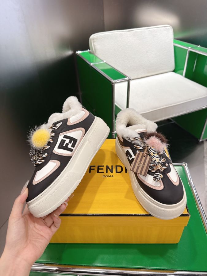 Fendi women's shoes (k023)FENDI New Match Charm Match — Premium Replica — photo 4
