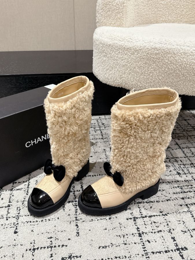 CHANEL women's shoes CHANEL 25/ COCO NEIGE 25 N — 1:1 Replica For Sale — photo 2