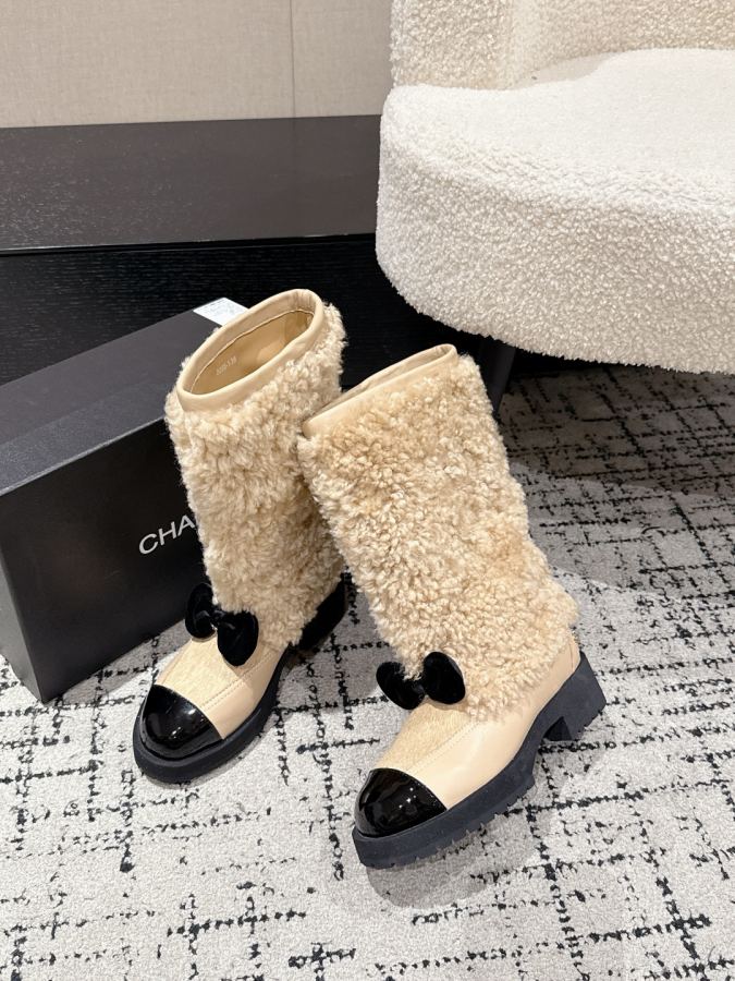 CHANEL women's shoes CHANEL 25/ COCO NEIGE 25 N — 1:1 Replica For Sale — photo 4