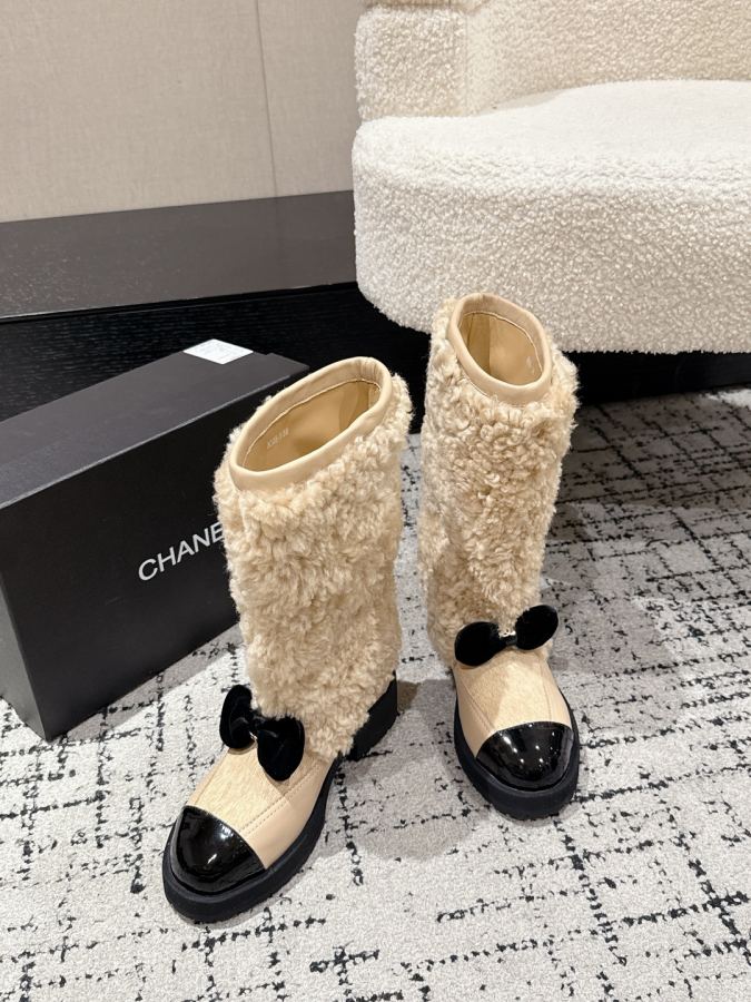 CHANEL women's shoes CHANEL 25/ COCO NEIGE 25 N — 1:1 Replica For Sale — photo 3