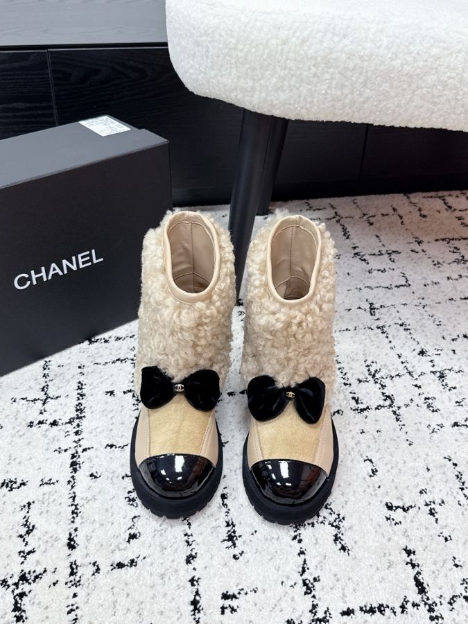 CHANEL women's shoes CHANEL 25/ COCO NEIGE 25 N — Premium Replica