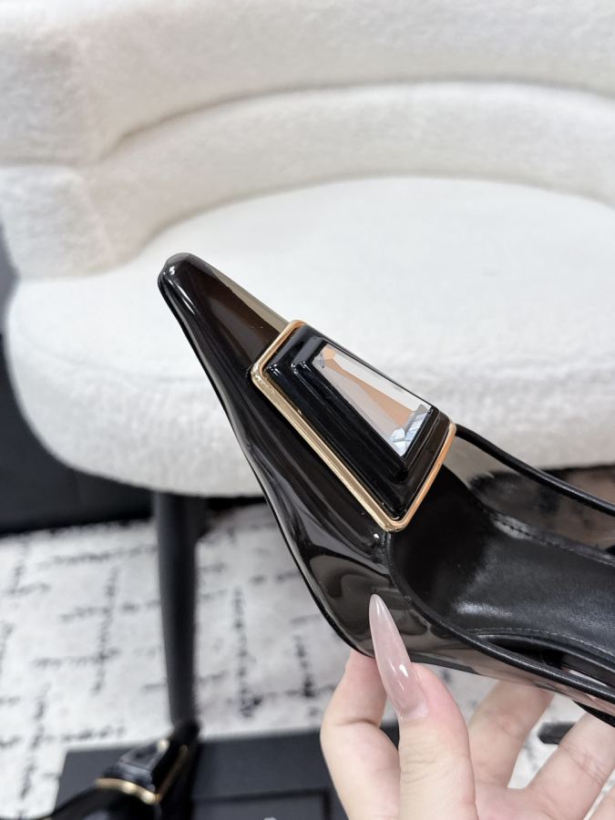 YSL women's shoes Saint Laurent 26/New pvc — Premium Replica — photo 6