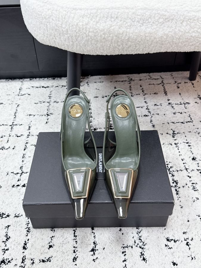 YSL women's shoes Saint Laurent 26/New pvc — 1:1 Replica