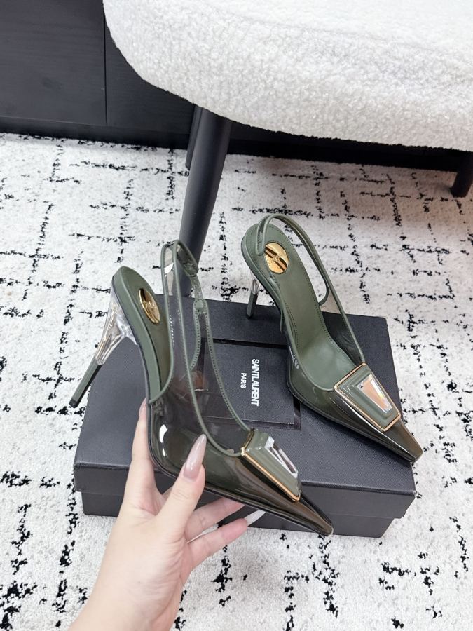 YSL women's shoes Saint Laurent 26/New pvc — 1:1 Replica — photo 5