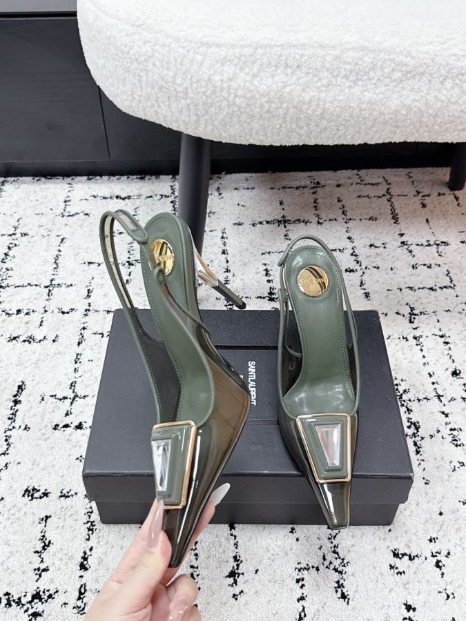 YSL women's shoes Saint Laurent 26/New pvc — 1:1 Replica — photo 4