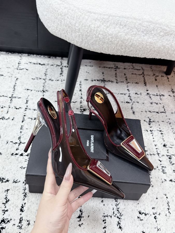 YSL women's shoes Saint Laurent 26/New pvc — Premium Replica — photo 5