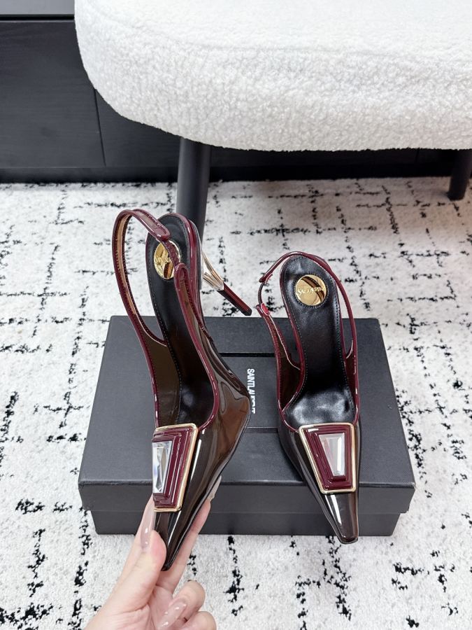 YSL women's shoes Saint Laurent 26/New pvc — Premium Replica — photo 4