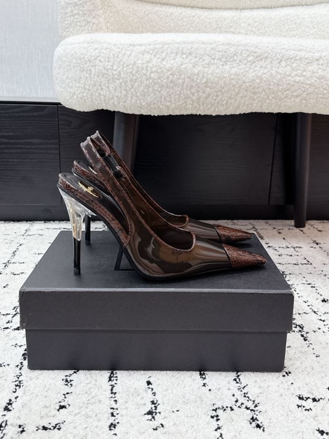 YSL women's shoes Saint Laurent 26/New pvc — 1:1 Replica — photo 2