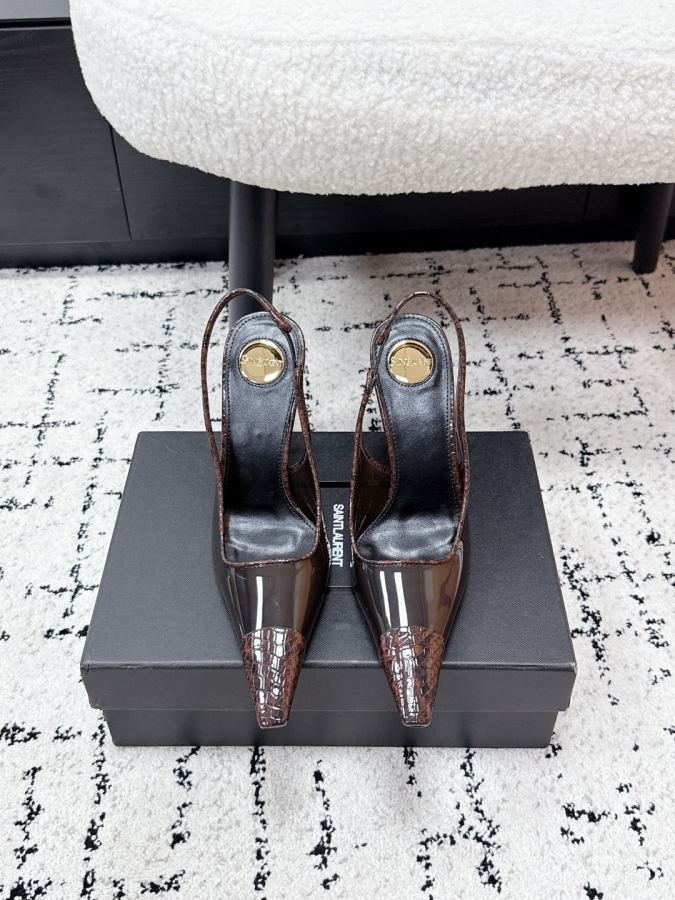 YSL women's shoes Saint Laurent 26/New pvc — 1:1 Replica