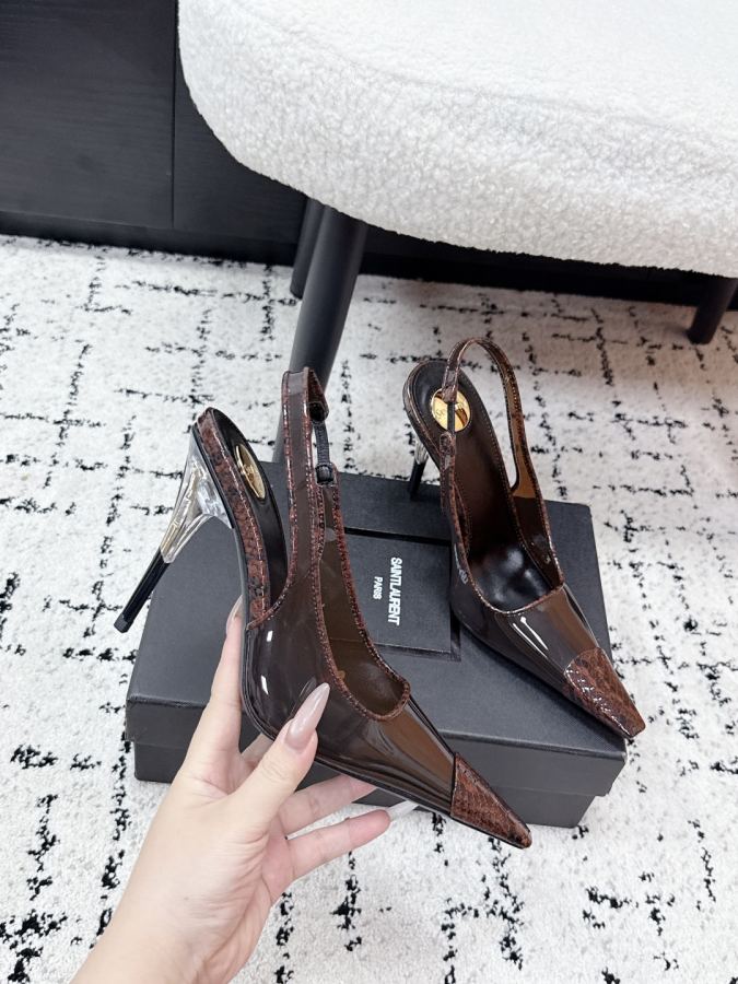 YSL women's shoes Saint Laurent 26/New pvc — 1:1 Replica — photo 5