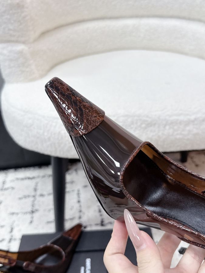 YSL women's shoes Saint Laurent 26/New pvc — 1:1 Replica — photo 6