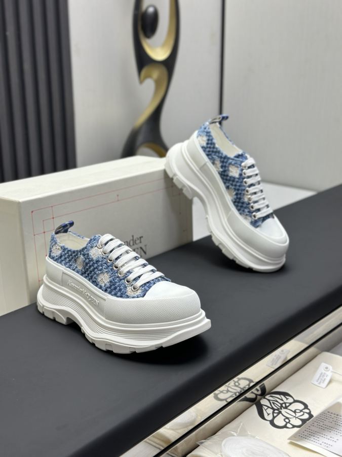 Alexander Mc Queen Women's Shoes Factory ¥ ( Top version produced in Dongguan ) (Black khaki tail) — 1:1 Replica — photo 3