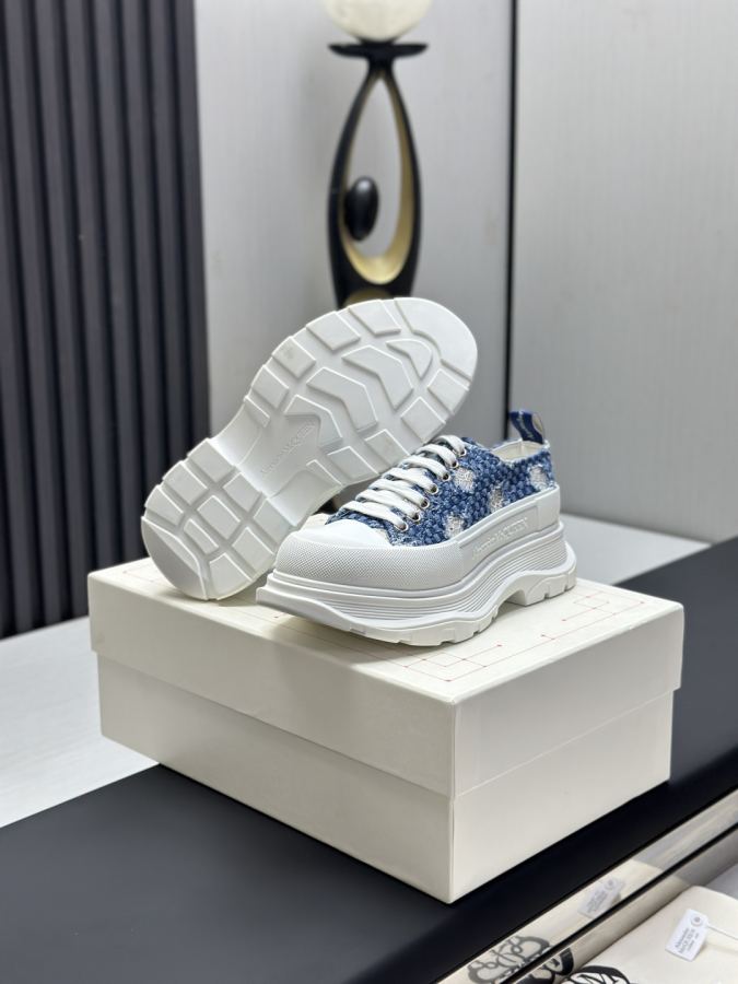 Alexander Mc Queen Women's Shoes Factory ¥ ( Top version produced in Dongguan ) (Black khaki tail) — 1:1 Replica — photo 6