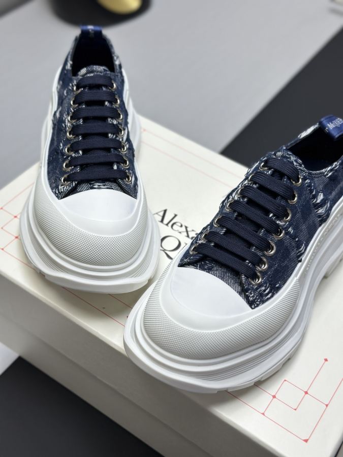 Alexander Mc Queen Women's Shoes Factory ¥ ( Top version produced in Dongguan ) (Black khaki tail) — 1:1 Replica For Sale — photo 5