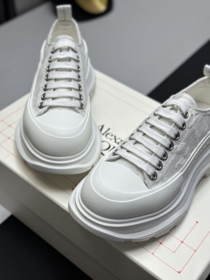 Alexander Mc Queen Women's Shoes Factory ¥ ( Top version produced in Dongguan ) (Black khaki tail) — AAA Quality Replica — photo 5
