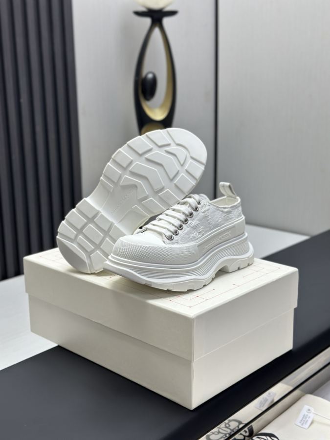 Alexander Mc Queen Women's Shoes Factory ¥ ( Top version produced in Dongguan ) (Black khaki tail) — AAA Quality Replica — photo 6