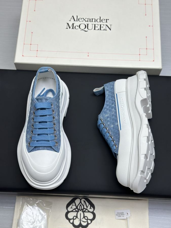 Alexander Mc Queen Women's Shoes Factory ¥ ( Top version produced in Dongguan ) (Black khaki tail) — 1:1 Replica — photo 8