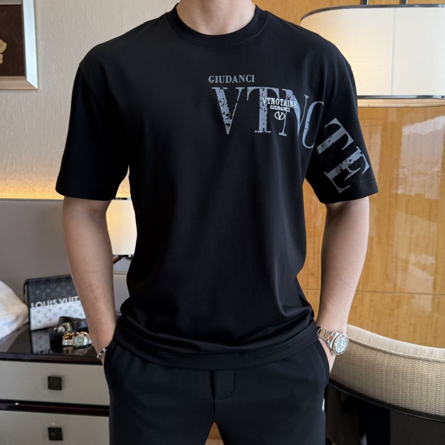 Valentino heren ss T 1 logo M-3 XL 230