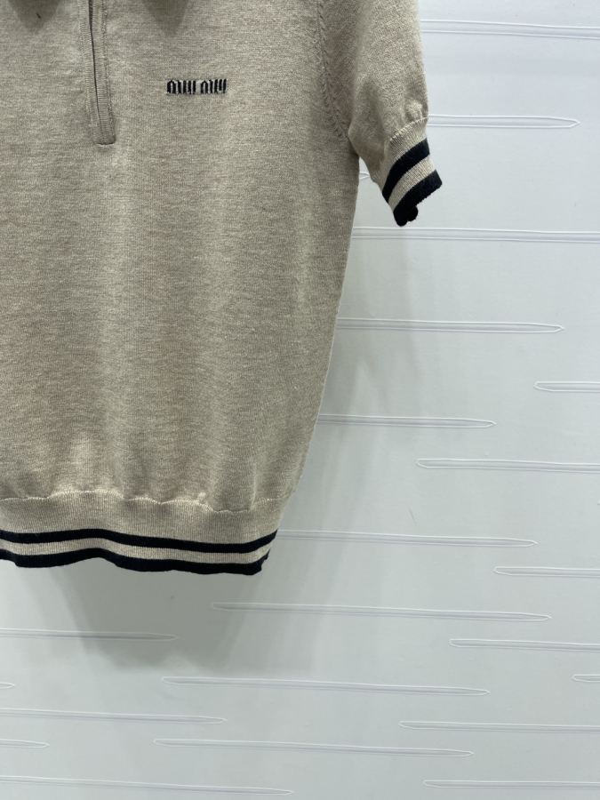 Miumiu Women Miu Mi*2026 Series 𝑃𝑜𝑙𝑜 polo 1 S-M-L3 — 1:1 Replica For Sale — photo 6