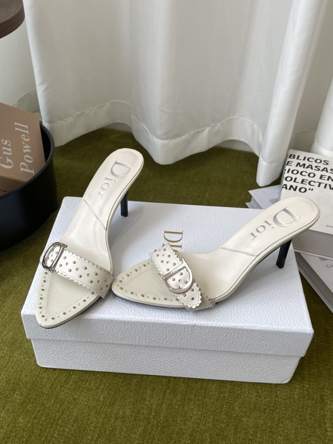 Dior women's shoes Dior 2026 CD logo + / 8.5cm 34-42 34 41 42 — Premium Replica — photo 9