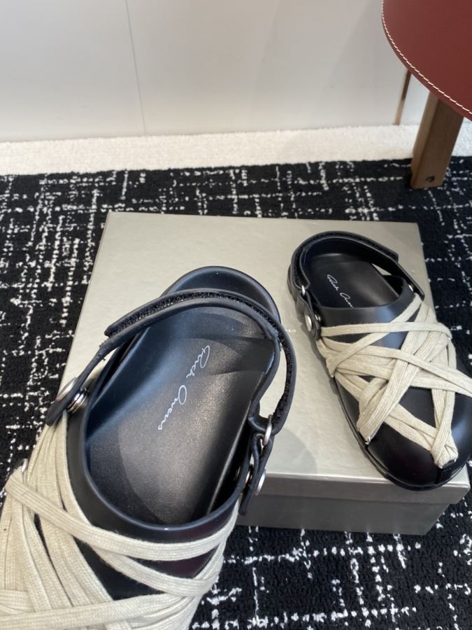 Rick Owens Shoes Rick Owens New Megalce mule granola — 1:1 Replica For Sale — photo 8