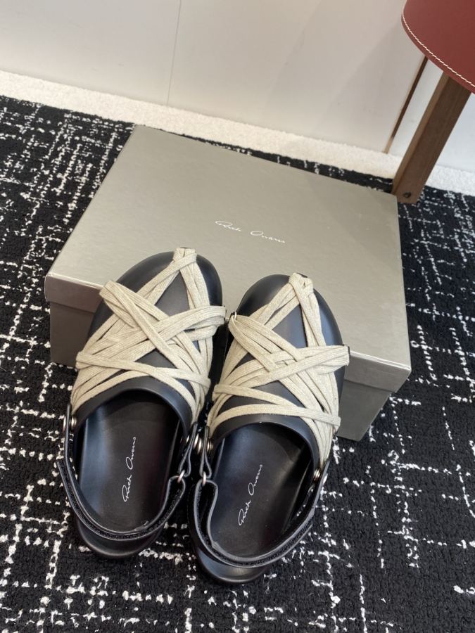 Rick Owens Shoes Rick Owens New Megalce mule granola — 1:1 Replica For Sale — photo 4