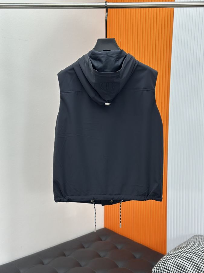 Dior men Dior's latest 2026 hooded design men's casual vest jacket — 1:1 Replica — photo 10