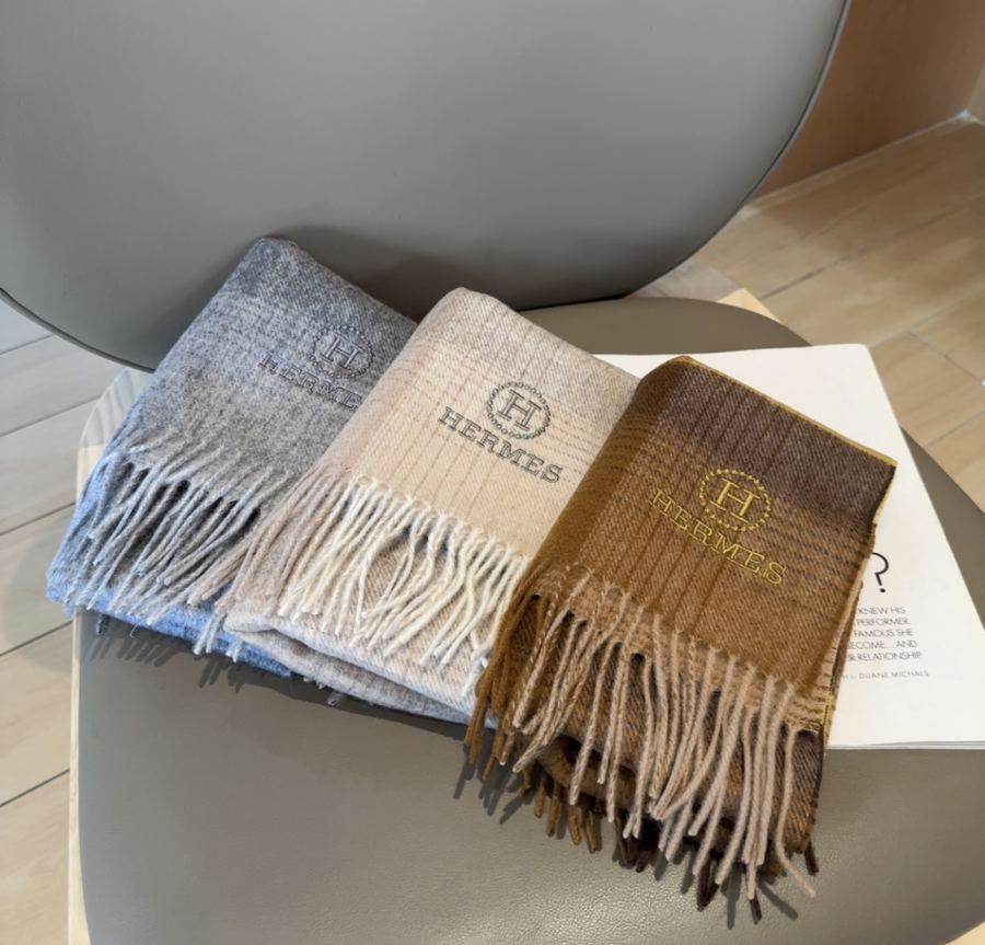Sciarpa Hermes 2025 Hermes H 】 H logo 30x 180cm — photo 3