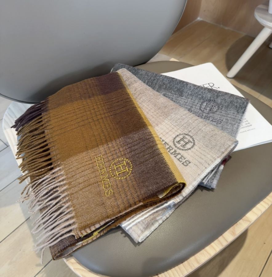 Sciarpa Hermes 2025 Hermes H 】 H logo 30x 180cm — photo 5