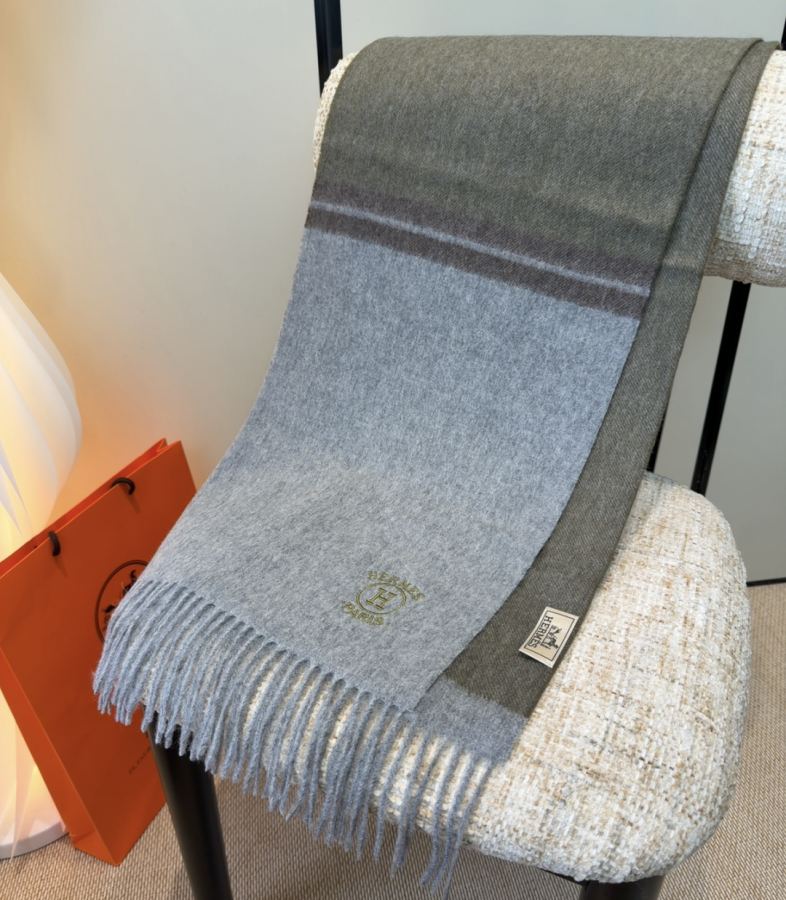 Bufanda Hermes 】 H logo 35x 190cm — photo 9