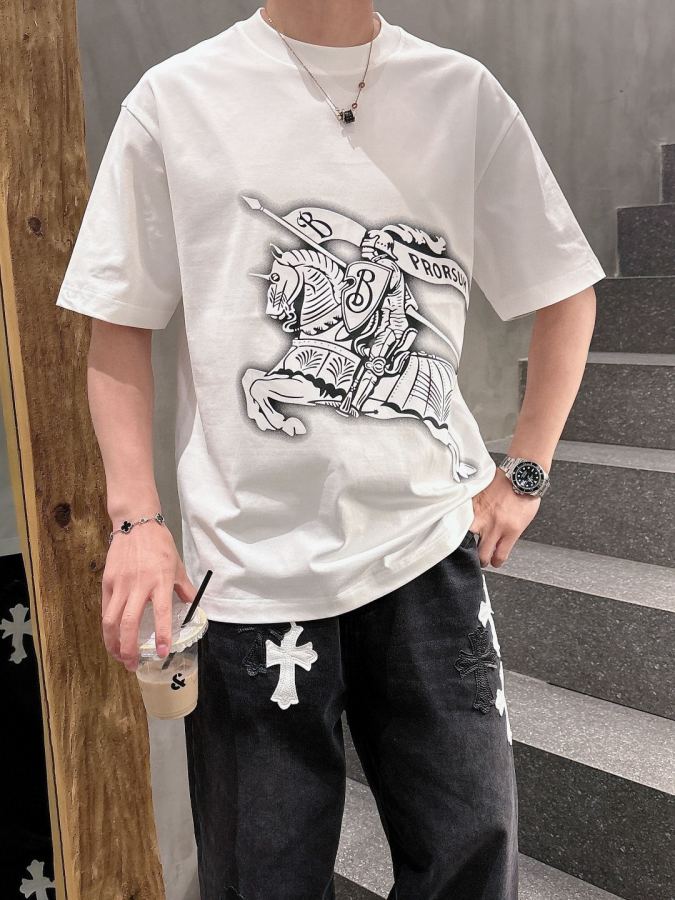 Burberry men 2026 New T logo. — AAA Quality Replica — photo 7