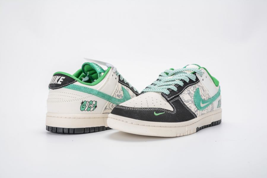Gucci women's shoes Nike SB Dunk Low x GUCCI — Premium Replica — photo 4