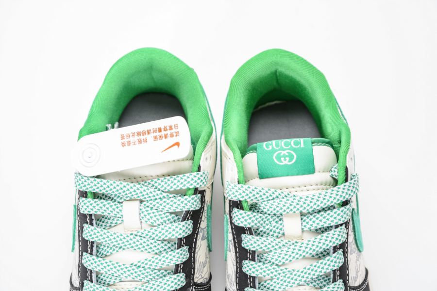 Gucci women's shoes Nike SB Dunk Low x GUCCI — Premium Replica — photo 8
